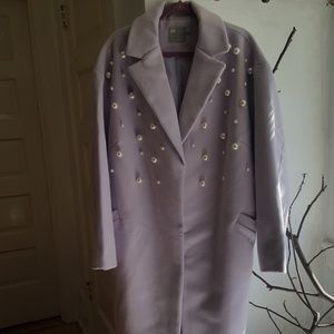 ASOS CURVE Pearl Soft Coat